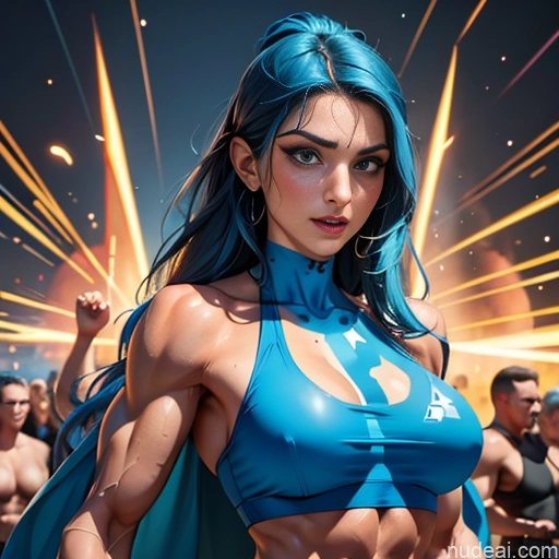 related ai porn images free for Muscular Abs Powering Up Several Israel Jewish Perfect Boobs Superhero