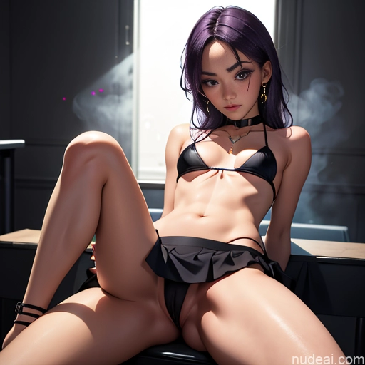 related ai porn images free for Lingerie Model One Perfect Boobs Busty Beautiful Perfect Body Purple Hair Straight White Soft + Warm Front View Choker Micro Skirt Microkini Stockings Straddling Seductive 18 Club Beer