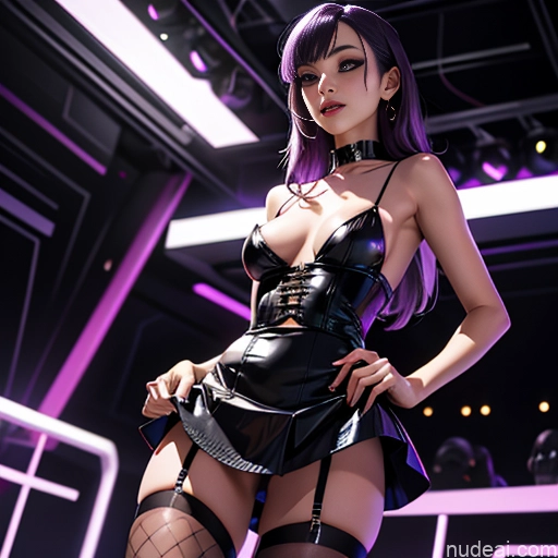 related ai porn images free for Lingerie Model One Perfect Boobs Busty Perfect Body 18 Purple Hair Straight White Soft + Warm Club Front View Bending Over Stockings Mini Skirt Fishnet Goth Sexy Face