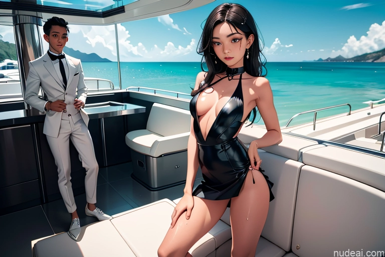 related ai porn images free for Perfect Boobs Beautiful Small Ass Perfect Body Oiled Body 18 Shocked Black Hair Yacht Mini Skirt Diamond Jewelry Detailed Woman + Man Several Slicked Cumshot