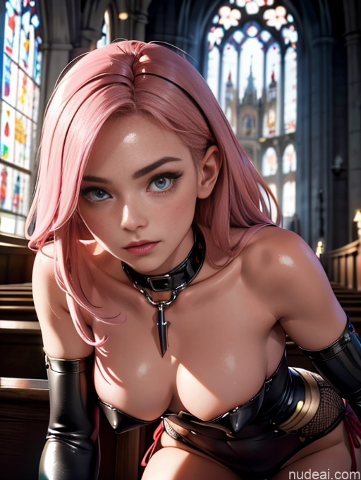 related ai porn images free for One Perfect Boobs Perfect Body 18 Pink Hair Straight White Bending Over Skin Detail (beta) Model Church Close-up View Stockings Fantasy Armor