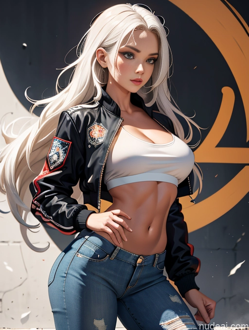 related ai porn images free for Athlete Perfect Boobs Beautiful Big Ass Big Hips Thick Perfect Body Tanned Skin Afingering Buxomy 40s Seductive White Hair Long Hair Russian Detailed Bomber Crop Top Jeans