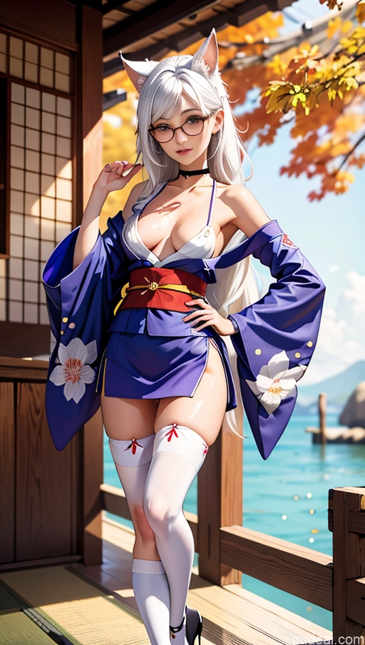 related ai porn images free for Woman One Perfect Boobs Skinny Perfect Body 18 White Hair Long Hair Ahri, 1girl, Long Hair, Animal Ears, Whisker Markings, Korean Clothes, Cleavage, Detached Sleeves Onsen Kimono Choker Thigh Socks Mini Skirt Glasses