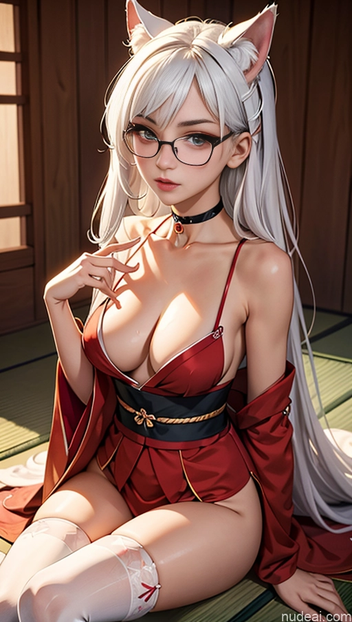 related ai porn images free for Woman One Perfect Boobs Skinny Perfect Body 18 White Hair Long Hair Ahri, 1girl, Long Hair, Animal Ears, Whisker Markings, Korean Clothes, Cleavage, Detached Sleeves Onsen Kimono Choker Thigh Socks Glasses