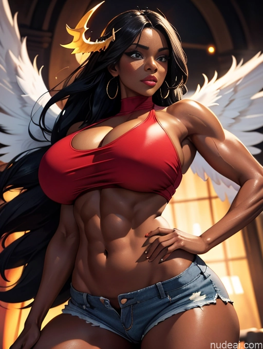 related ai porn images free for Huge Boobs Busty Abs Muscular Seductive Black Hair Skinny Beautiful Lipstick Long Hair Thick Big Hips 40s Dark Skin Spreading Legs Bodybuilder Perfect Body Big Ass African Devil Angel Nude Crop Top Daisy Dukes