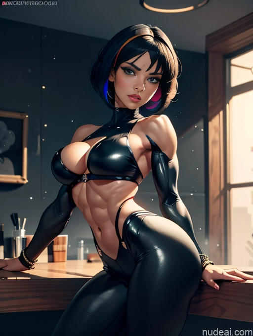 related ai porn images free for Beautiful Big Ass Big Hips Skinny Abs Perfect Body Afingering Buxomy FairArguementBut 40s Seductive Black Hair Short Hair Dutch Dark Fantasy Dynamic View Futuristic Detailed Perfect Boobs Busty Muscular Thick Woman