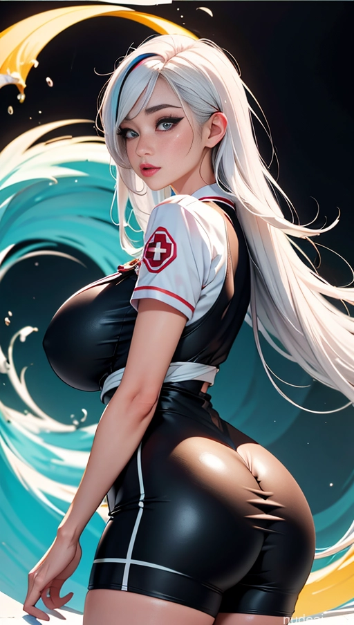 related ai porn images free for Several Huge Boobs Big Ass Big Hips 20s White Hair Korean Ahegao Nurse