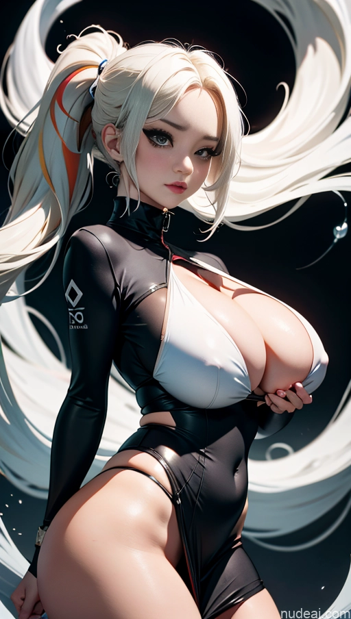 related ai porn images free for Bimbo Two Huge Boobs Big Ass Big Hips 20s Ahegao White Hair Korean Skirt Tug Dress Tug Clothes Tug