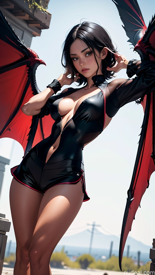 related ai porn images free for Arien_dragon Perfect Boobs Working Out Dark Fantasy Black Hair Straight Short Shorts Cleavage Transparent