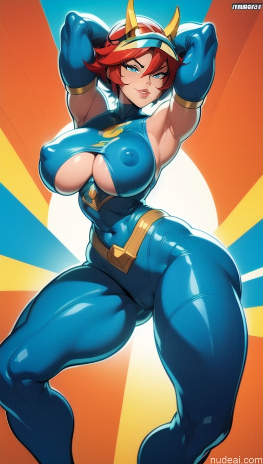 related ai porn images free for Several Israel Superhero Bodybuilder Abs Perfect Boobs Powering Up Science Fiction Style Dynamic View SSS: A-Mecha Musume A素体机娘 Neon Lights Clothes: Blue