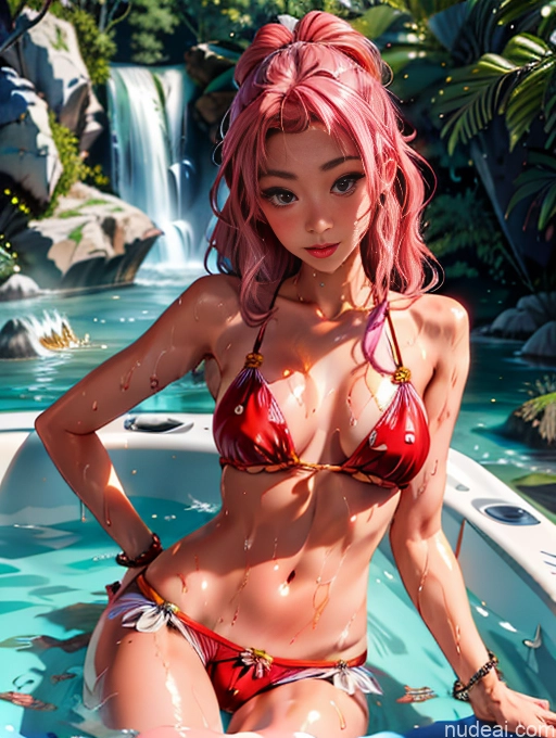 related ai porn images free for Model Beautiful Skinny 18 Long Hair Pink Hair Japanese Kisses Hot Tub Two Dance Dress: Latin