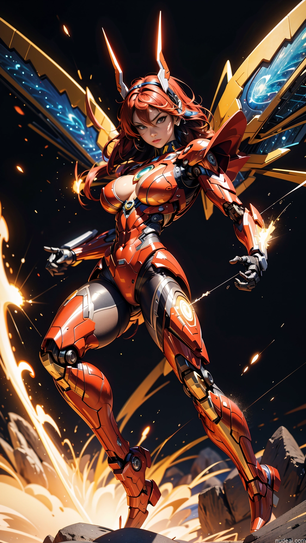 related ai porn images free for Superheroine Perfect Boobs Muscular Abs Perfect Body Several Superhero Powering Up SSS: A-Mecha Musume A素体机娘 Science Fiction Style Dynamic View