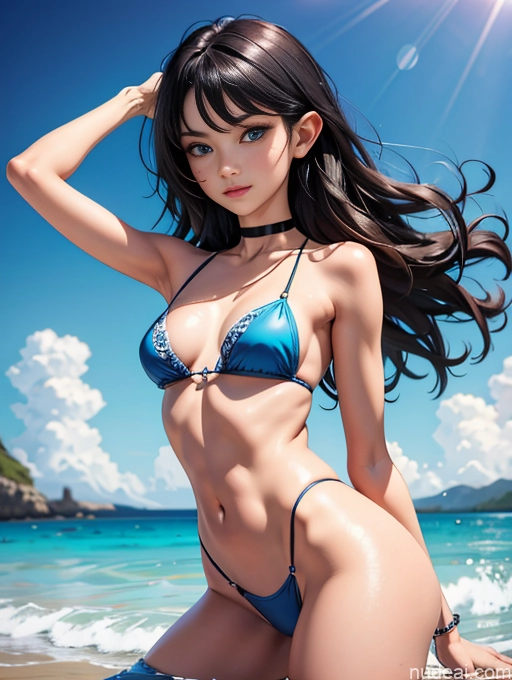 related ai porn images free for Deep Blue Eyes Curly Hair Of Love Powering Up Perfect Boobs Beautiful Small Ass Skinny Long Legs Tall Perfect Body 18 Black Hair Skin Detail (beta) Beach Choker Detailed Straddling