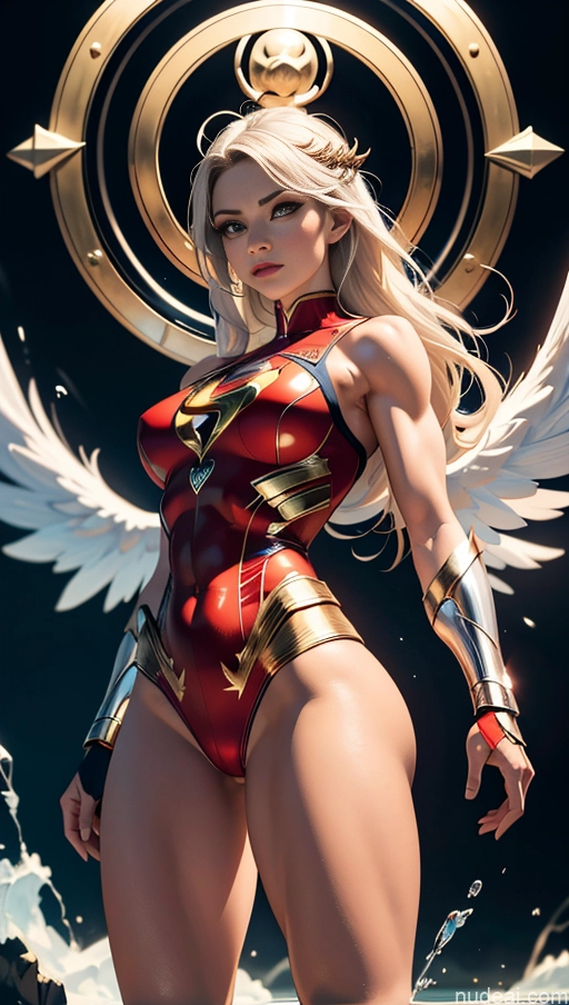 related ai porn images free for Bodybuilder Busty Several Muscular Abs Angel Viking Powering Up Surrealist Mary Thunderbolt Superhero Dynamic View