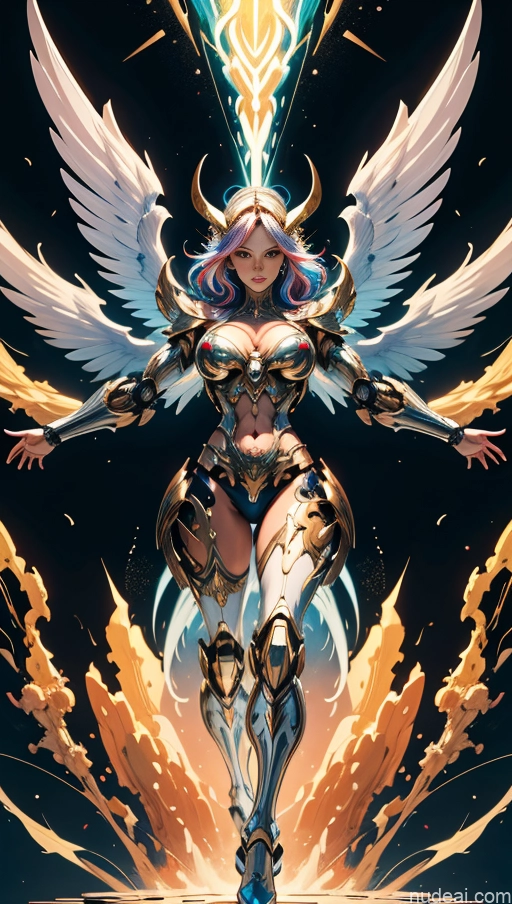 related ai porn images free for Bodybuilder Busty Several Muscular Abs Angel Viking Powering Up Surrealist Dynamic View SSS: A-Mecha Musume A素体机娘