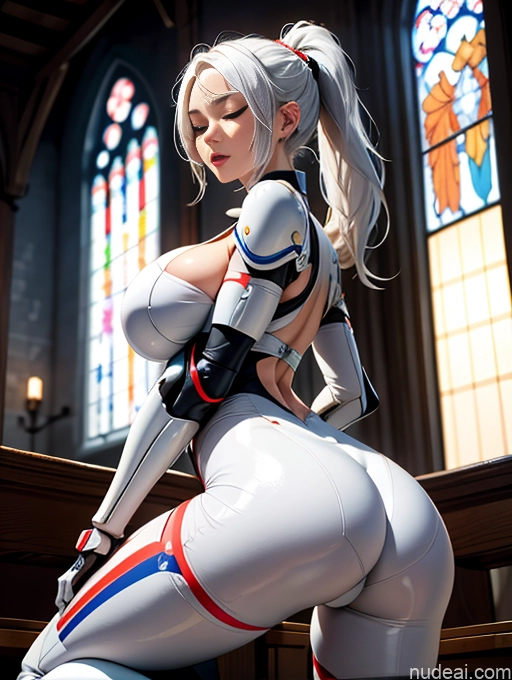 related ai porn images free for Milf Huge Boobs Small Ass Abs Ahegao Japanese Front View Cleavage Spreading Legs Sci-fi Armor Ponytail Church Orgasm One Tall 18 White Hair Soft + Warm