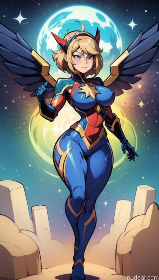 related ai porn images free for Bodybuilder Several Busty Muscular Abs Surrealist Space Dynamic View SSS: A-Mecha Musume A素体机娘 Heat Vision Has Wings Captain Marvel Powering Up