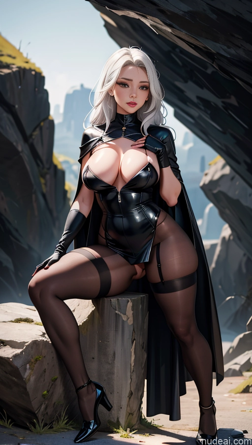 related ai porn images free for Woman Perfect Boobs Seductive Cave Nude Stockings Topless Detailed ((maxmonolith)) Big Hips Big Ass Chubby Thick Busty Black Footwear, Black Cape, Black Pantyhose, Short Dress, Black Dress Slicked White Hair Pubic Hair Legspread