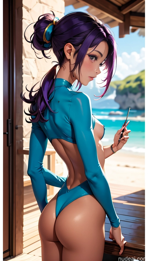 related ai porn images free for Sorority Skinny Small Tits Perfect Body Tanned Skin 18 Asian Purple Hair Pixie Stylish Short Back View Small Ass