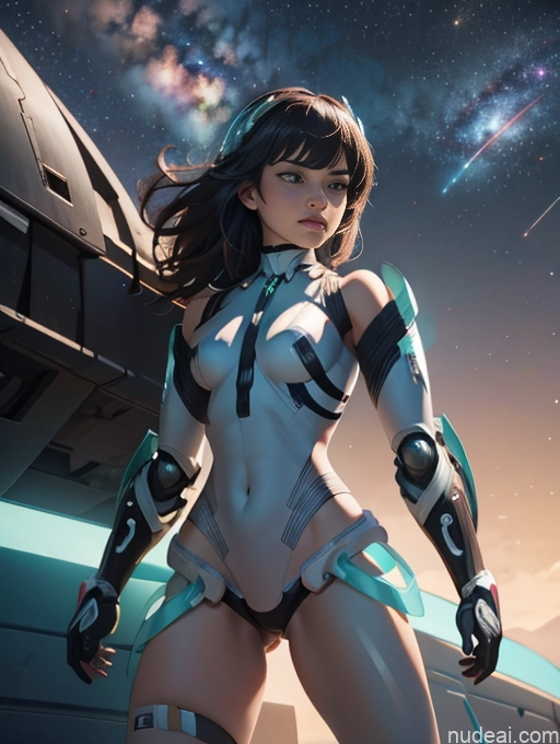 related ai porn images free for Cyborg Detailed Powering Up Dark Lighting Jewelry Cleavage Deva Battle Suit/Angela Balzac Cosplay Dynamic View Stargazing