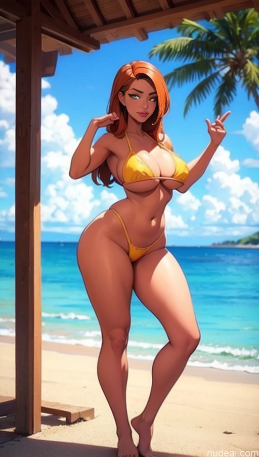 related ai porn images free for One Tall Long Legs Beautiful Perfect Boobs Dutch Crisp Anime Front View Seductive Ginger Bikini Beach Simple 20s Busty Tanned Skin Long Hair Woman Big Hips Chubby Perfect Body