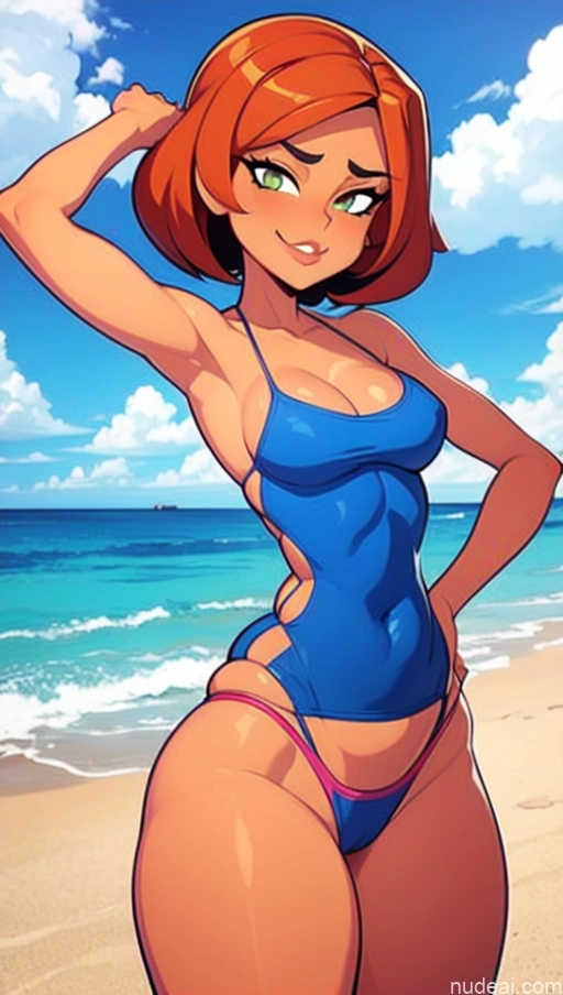 related ai porn images free for Crisp Anime Front View T-pose Athlete Muscular Abs Beautiful Small Ass Ginger Glasses Small Tits Bobcut British Beach Bikini Seductive Perfect Boobs Thick Big Hips Tanned Skin Short 20s