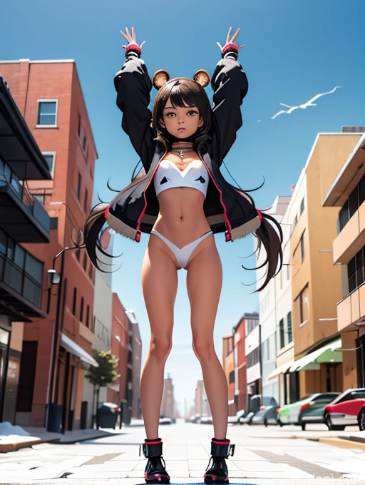 related ai porn images free for Sorority Small Tits Small Ass Skinny Long Legs Short Tanned Skin 18 Asian Cosplay Fur Stylish T-pose