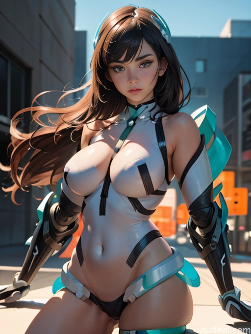 Detailed Dark Lighting Jewelry Deva Battle Suit/Angela Balzac Cosplay Chubby Fat Busty Pubic Hair Hairy Women 18 Cyborg Oiled Body