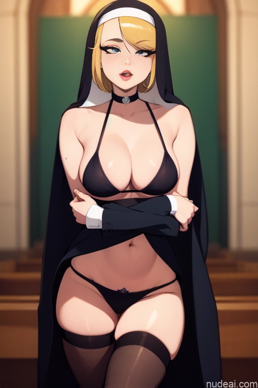 related ai porn images free for Lingerie Model Busty Perfect Boobs Beautiful Small Ass Thick Big Hips Long Legs Tall Perfect Body Fairer Skin 30s Serious Blonde Bobcut German Church Choker Maid Microkini Nun Ahegao