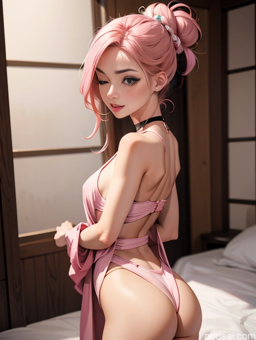 related ai porn images free for Small Tits Big Ass Japanese 18 Pink Hair Hair Tied Up Orgasm Ass Grab From Behind Dress