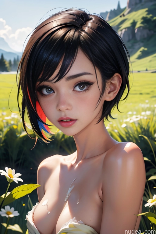 related ai porn images free for 18 Woman One Beautiful Skinny Perfect Body Fairer Skin Ahegao Sexy Face Black Hair Pixie Cumshot Japanese Soft Anime Meadow Front View Nude Bright Lighting Detailed Small Tits