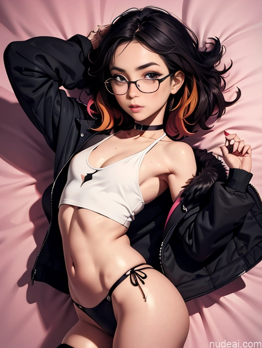 related ai porn images free for Beautiful Glasses Short Dark Skin Seductive Brunette Messy Choker Crop Top Tank Top Thigh Socks Cleavage Partially Nude Detailed Sorority Small Tits Small Ass Skinny 18 Asian T-pose Cosplay Fur