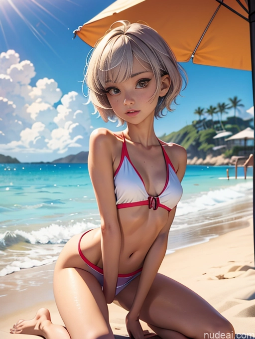 related ai porn images free for Woman + Man Two Small Tits Small Ass Skinny Long Legs Short 18 Pixie Japanese T-pose Beach Volleyball Cosplay Fur