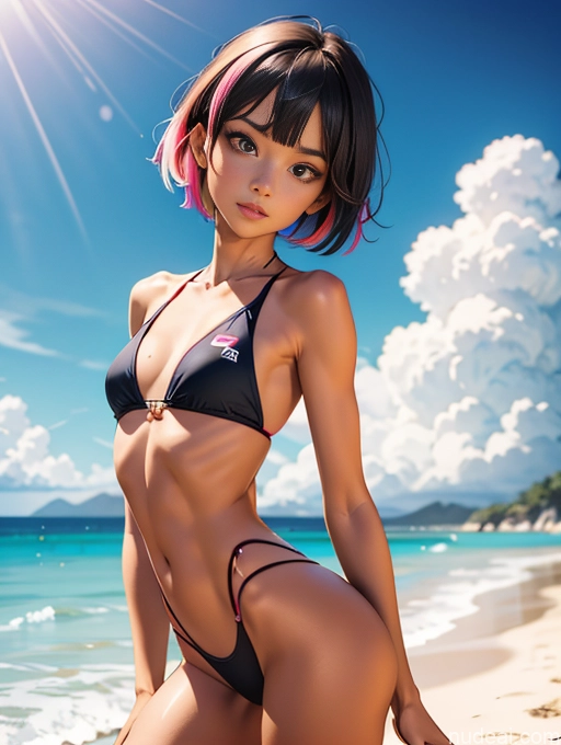 related ai porn images free for Woman + Man Two Small Tits Small Ass Skinny Long Legs Short 18 Pixie Japanese T-pose Beach Volleyball Cosplay Fur