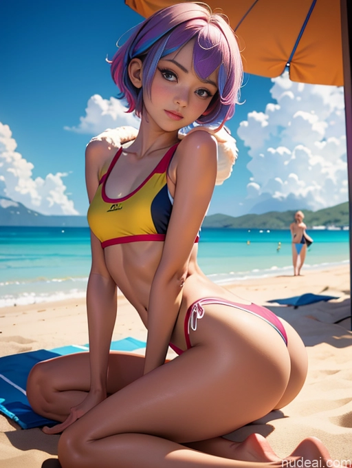 related ai porn images free for Woman + Man Two Small Tits Small Ass Skinny Long Legs Short 18 Pixie Japanese T-pose Beach Volleyball Cosplay Fur