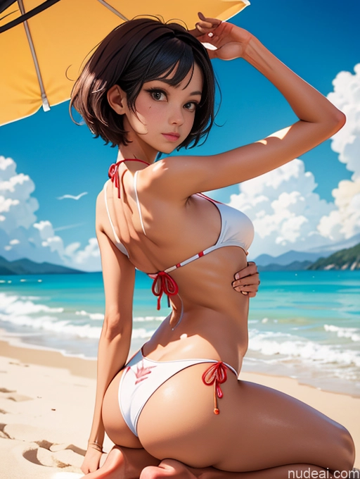 related ai porn images free for Woman + Man Two Small Tits Small Ass Skinny Long Legs Short 18 Pixie Japanese T-pose Beach Volleyball Cosplay Fur