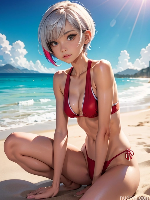 related ai porn images free for Woman + Man Two Small Tits Small Ass Skinny Long Legs Short 18 Pixie Japanese T-pose Beach Volleyball Cosplay Fur