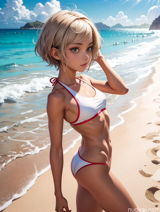 related ai porn images free for Woman + Man Two Small Tits Small Ass Skinny Long Legs Short 18 Pixie Japanese T-pose Beach Volleyball Cosplay Fur