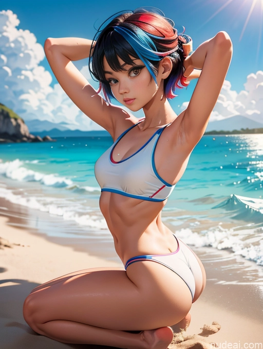 related ai porn images free for Two Small Tits Small Ass Skinny Long Legs Short 18 Pixie Japanese T-pose Beach Volleyball Cosplay Fur Woman + Man