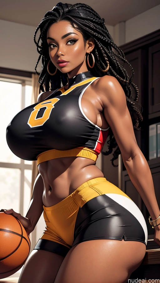 related ai porn images free for Busty Huge Boobs Perfect Boobs Beautiful Big Ass Big Hips Long Legs Perfect Body Soft + Warm Bright Lighting Detailed Lipstick Milf Abs Tanned Skin Dark Skin 30s Black Hair Braided African Basketball