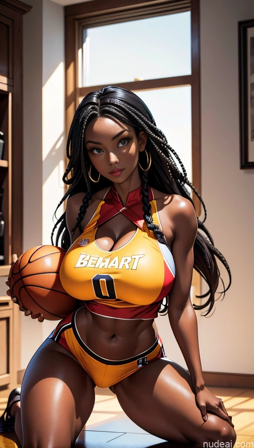 related ai porn images free for Busty Huge Boobs Perfect Boobs Beautiful Big Ass Big Hips Long Legs Perfect Body Soft + Warm Bright Lighting Detailed Lipstick Milf Abs Tanned Skin Dark Skin 30s Black Hair Braided African Basketball