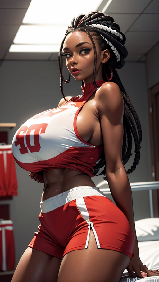 related ai porn images free for Busty Huge Boobs Perfect Boobs Beautiful Big Ass Big Hips Long Legs Perfect Body Soft + Warm Bright Lighting Detailed Lipstick Milf Abs Tanned Skin Dark Skin 30s Black Hair Braided African Basketball