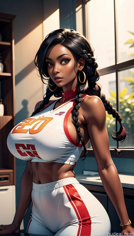 related ai porn images free for Busty Huge Boobs Perfect Boobs Beautiful Big Ass Big Hips Long Legs Perfect Body Soft + Warm Bright Lighting Detailed Lipstick Milf Abs Tanned Skin Dark Skin 30s Black Hair Braided African Basketball