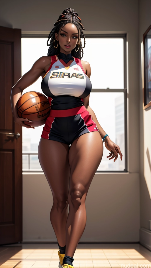 related ai porn images free for Busty Huge Boobs Perfect Boobs Beautiful Big Ass Big Hips Long Legs Perfect Body Soft + Warm Bright Lighting Detailed Lipstick Milf Abs Tanned Skin Dark Skin 30s Black Hair Braided African Basketball