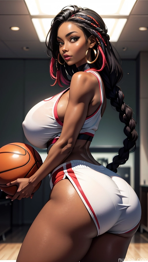 related ai porn images free for Busty Huge Boobs Perfect Boobs Beautiful Big Ass Big Hips Long Legs Perfect Body Soft + Warm Bright Lighting Detailed Lipstick Milf Abs Tanned Skin Dark Skin 30s Black Hair Braided African Basketball