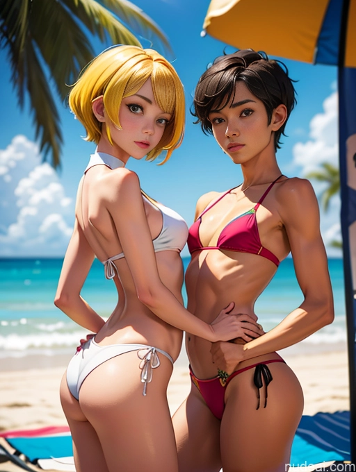 related ai porn images free for Woman + Man Two Small Tits Small Ass Skinny Long Legs Short 18 Pixie Chinese Beach Volleyball Cosplay Fur