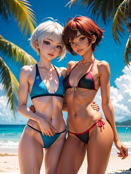 related ai porn images free for Woman + Man Two Small Tits Small Ass Skinny Long Legs Short 18 Pixie Chinese Beach Volleyball Cosplay Fur