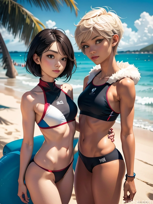 related ai porn images free for Woman + Man Two Small Tits Small Ass Skinny Long Legs Short 18 Pixie Chinese Beach Volleyball Cosplay Fur