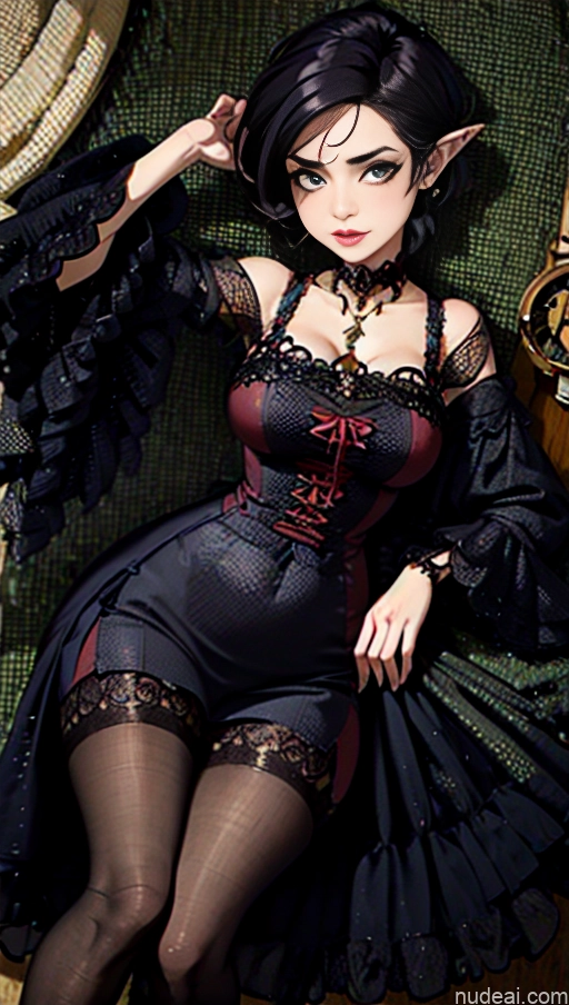 related ai porn images free for Pixie Steampunk Modern Victorian Fashion Dress Ghotic Style V1