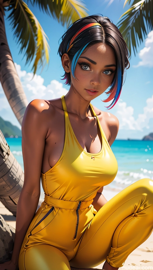 related ai porn images free for Perfect Boobs Tanned Skin Jumpsuit Pixie